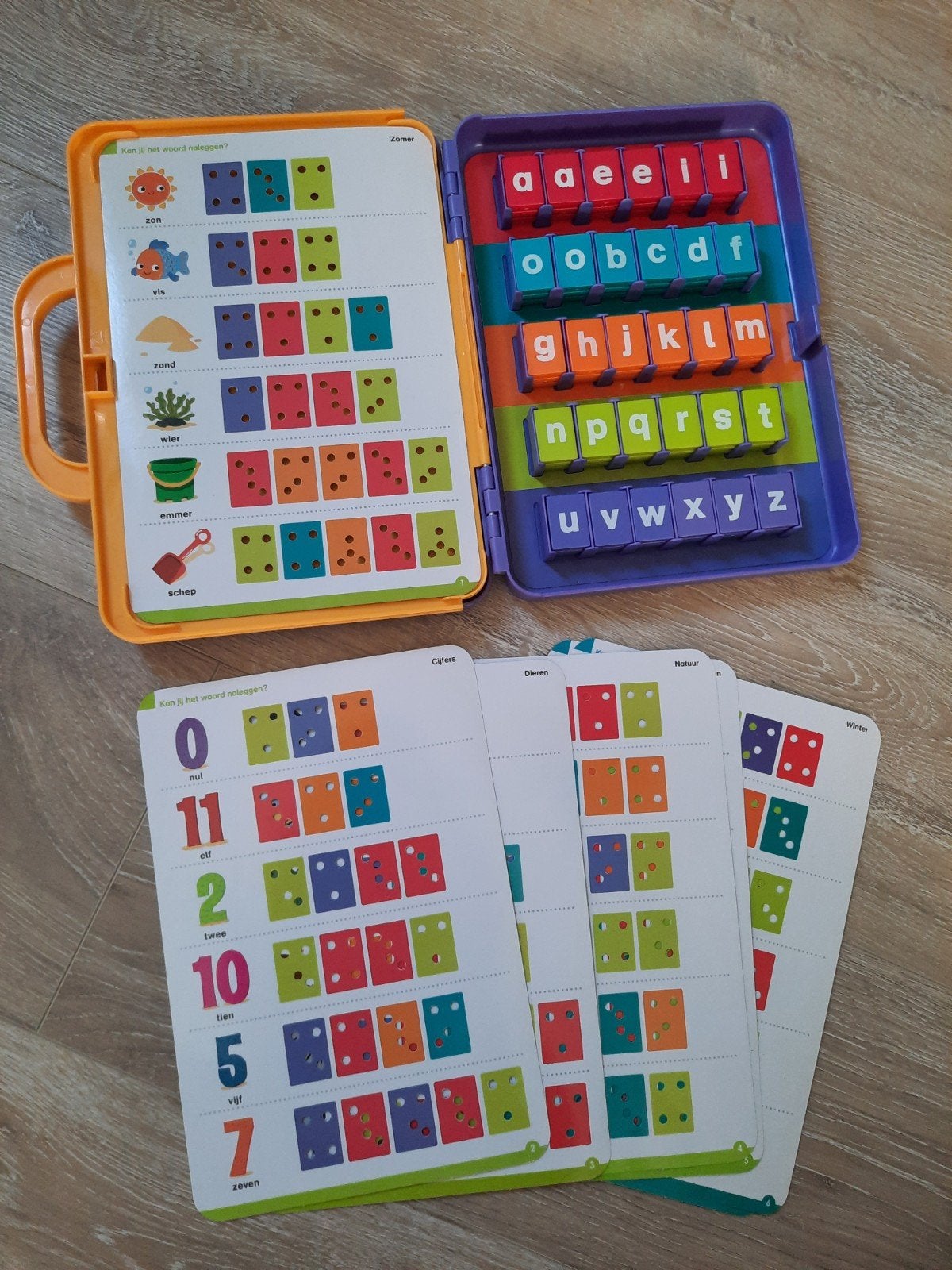 Ik leer lezen Jumbo speelset, Kinderen en Baby's, Speelgoed | Educatief en Creatief, Ophalen, Zo goed als nieuw