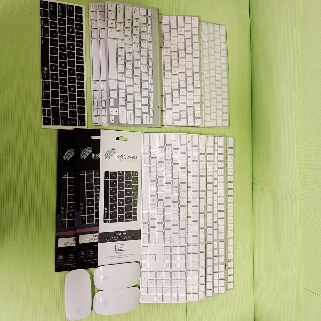 Verschillende Apple toetsenborden en muizen, Gebruikt, Ophalen of Verzenden, A, Qwerty