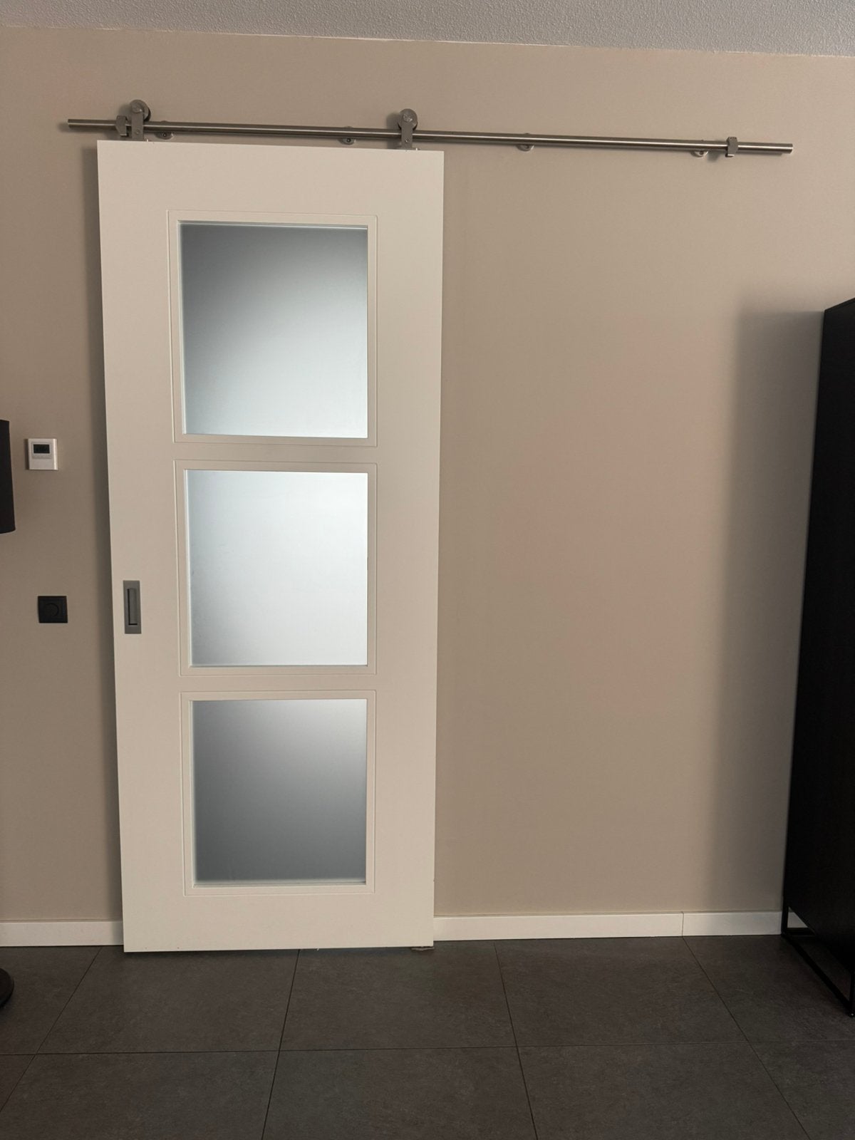 2x Schuifdeur kleur wit merk swedex, Doe-het-zelf en Verbouw, Deuren en Horren, Ophalen, 80 tot 100 cm, 215 cm of meer, Binnendeur