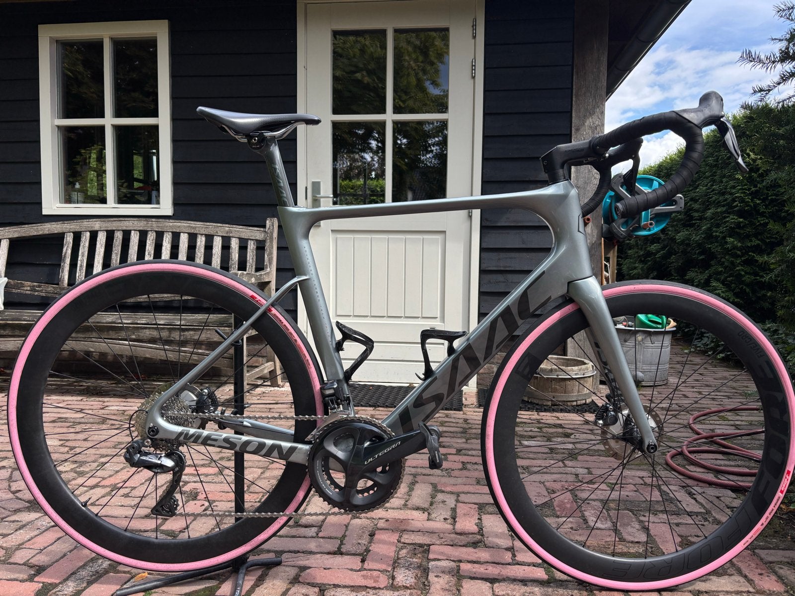 Isaac Meson racefiets, 28 inch, Gebruikt, Carbon, Heren