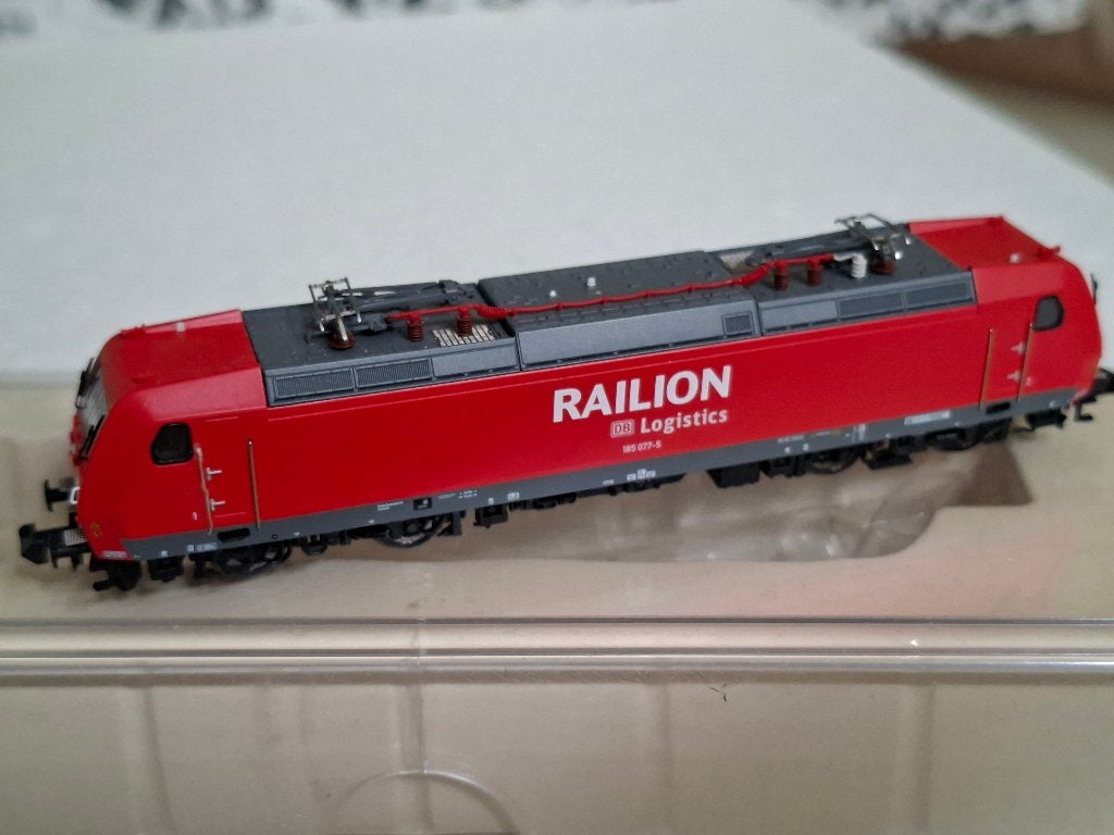 Piko BR 185 Raillion sound loc digitaal, Hobby en Vrije tijd, Locomotief, Gelijkstroom of Wisselstroom, Zo goed als nieuw, Piko