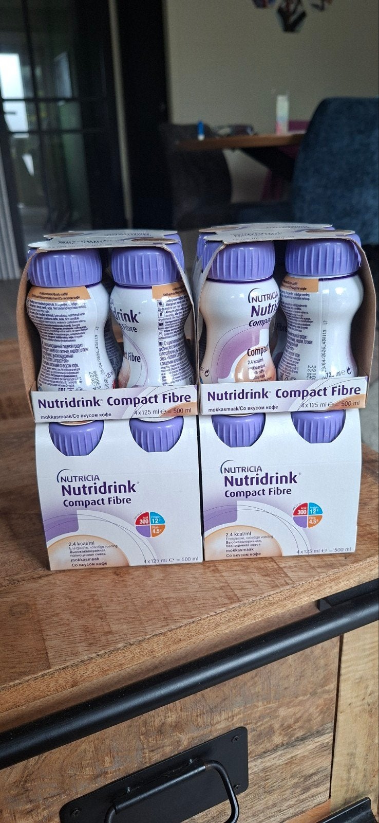 16x Nutridrink Compact Fibre (125ml) Mokka, Diversen, Levensmiddelen, Ophalen