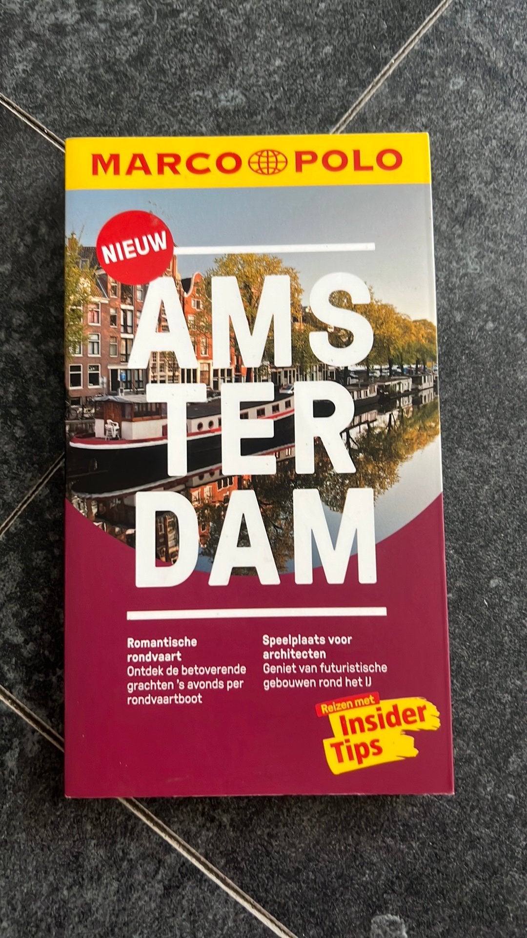 Amsterdam marco polo, Europa, Ophalen of Verzenden, Zo goed als nieuw, Reisgids of -boek