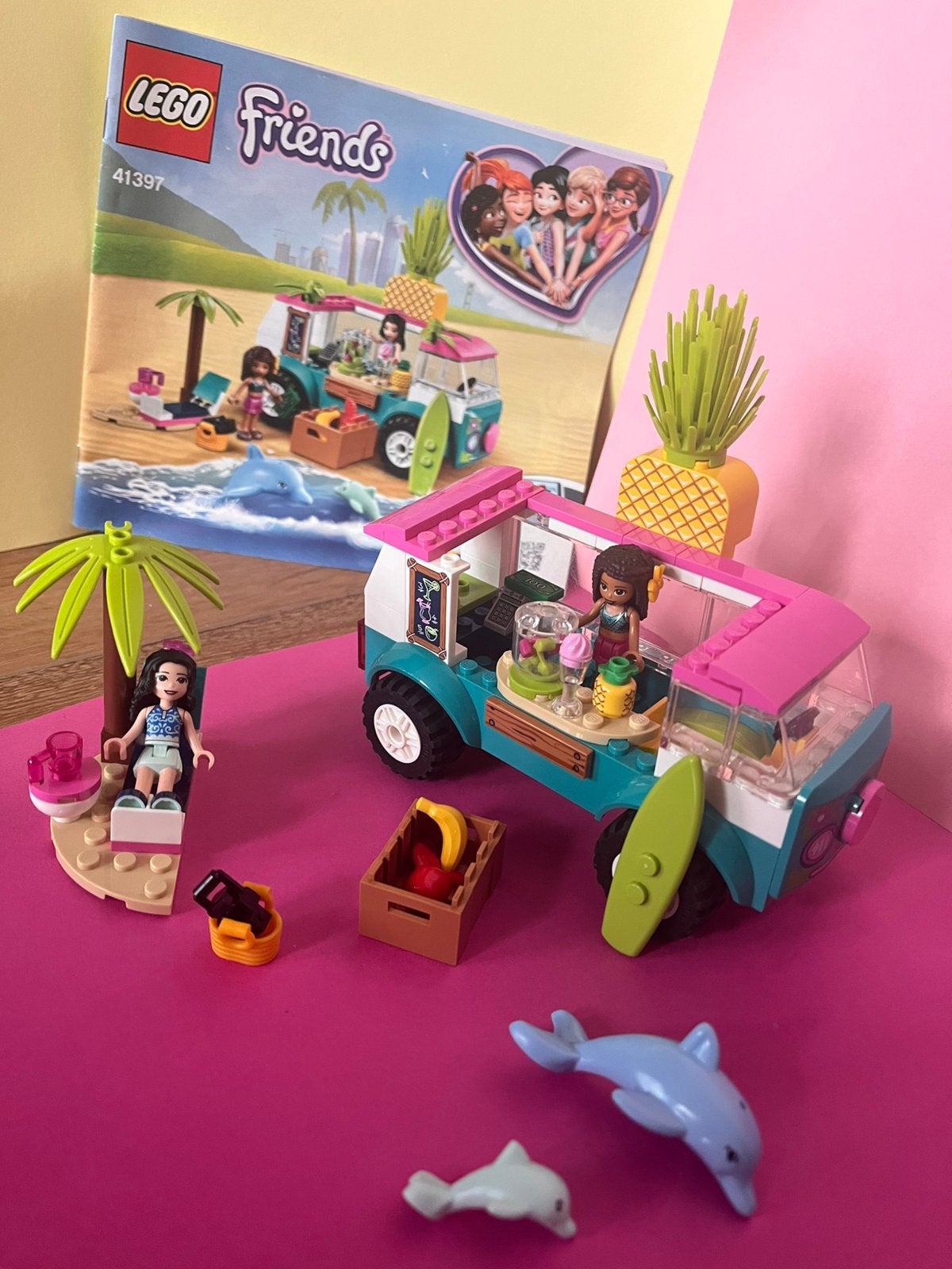LEGO FRIENDS 41397 smoothie van, Ophalen of Verzenden, Zo goed als nieuw