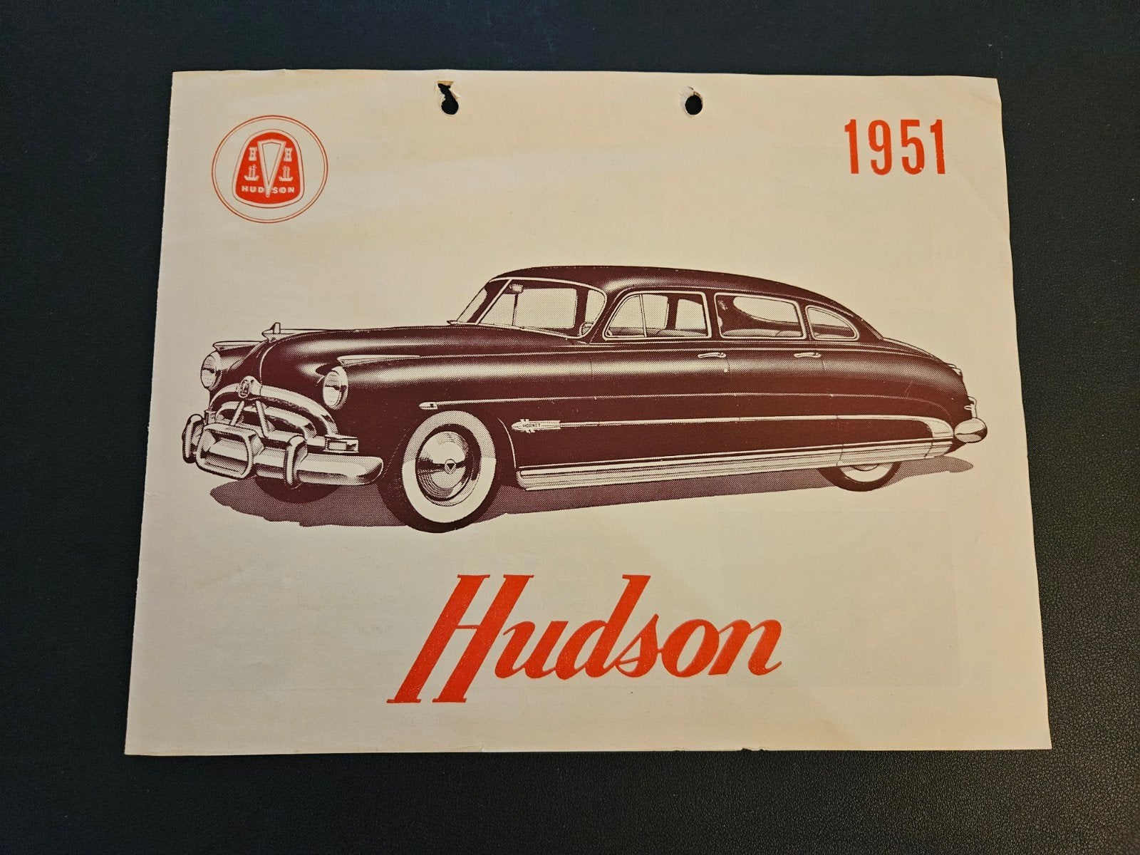 Brochure Hudson Hornet 1951, Ophalen of Verzenden, Zo goed als nieuw, Overige merken