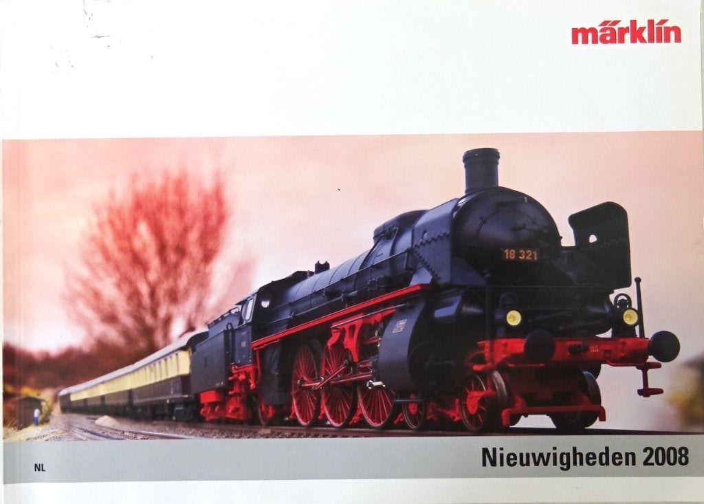Marklin catalogus nieuwigheden 2008, Gebruikt, Ophalen of Verzenden, Märklin, Gelijkstroom