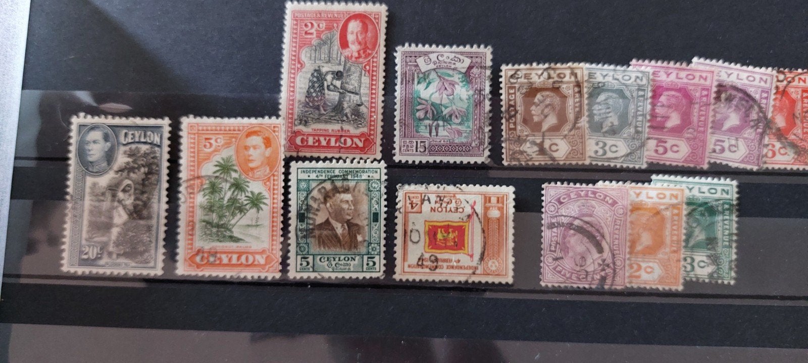 Ceylon, Ophalen of Verzenden, Gestempeld, Zuid-Azië