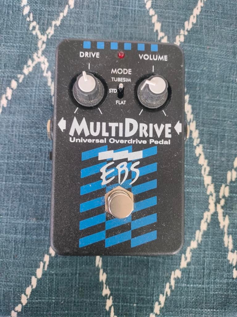 EBS MultiDrive Universal Overdrive Pedaal, Muziek en Instrumenten, Effecten, Ophalen of Verzenden, Zo goed als nieuw, Distortion, Overdrive of Fuzz