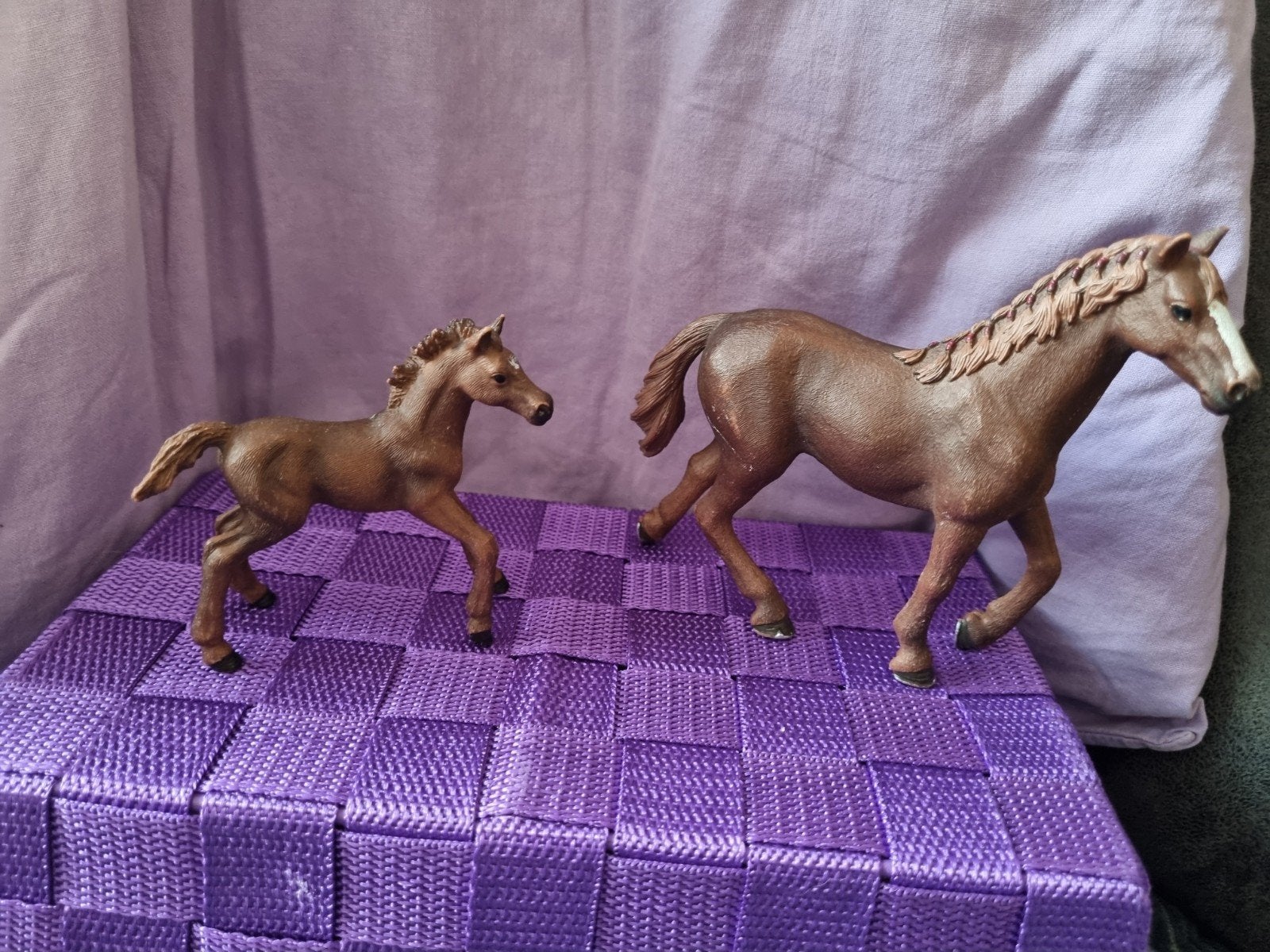 Schleich paarden nr 8, Ophalen of Verzenden, Paard, Beeldje of Figuurtje