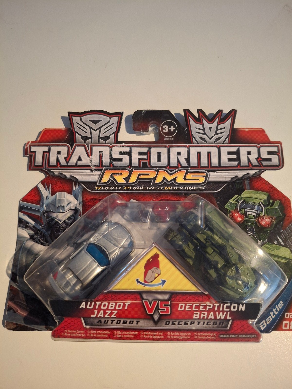 Transformers RPM Autobot Jazz vs Decepticon Brawl MOSC 2009, Verzamelen, Transformers, Overige generaties, Ophalen of Verzenden