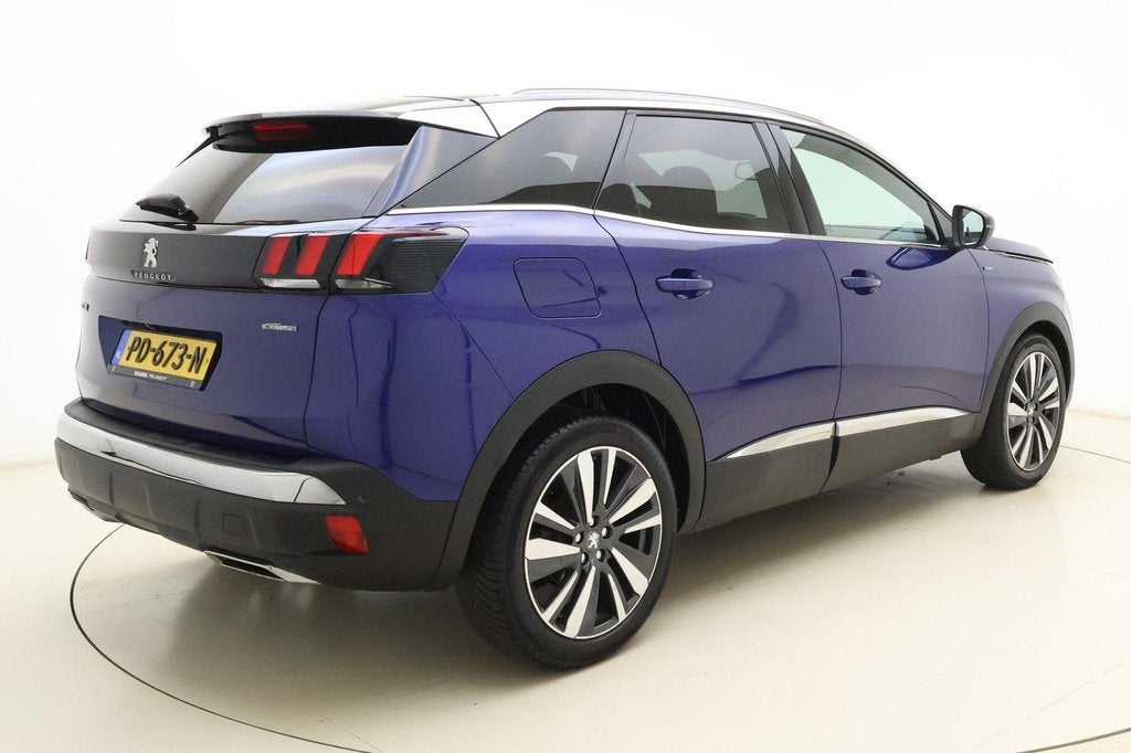 Peugeot 3008 1.2 PureTech GT Line | Panoramadak | Achteruitr, Gebruikt, Euro 6, 1199 cc, Blauw