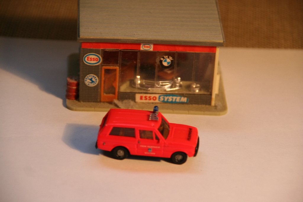 HERPA 1:87. Range Rover Feuerwehr (7), Ophalen of Verzenden, Gebruikt, Auto, Herpa