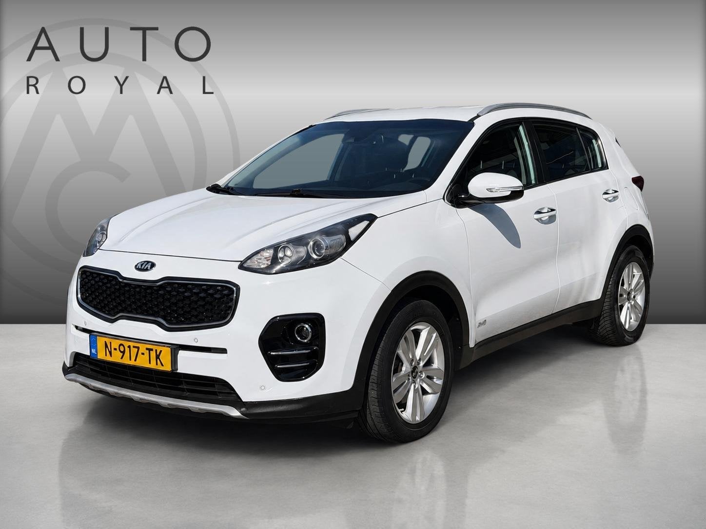 Kia Sportage 1.6 T-GDI 4WD GT-Line AWD | APPLE CARPLAY / AND, Auto's, Gebruikt, 4 cilinders, Wit, Leder