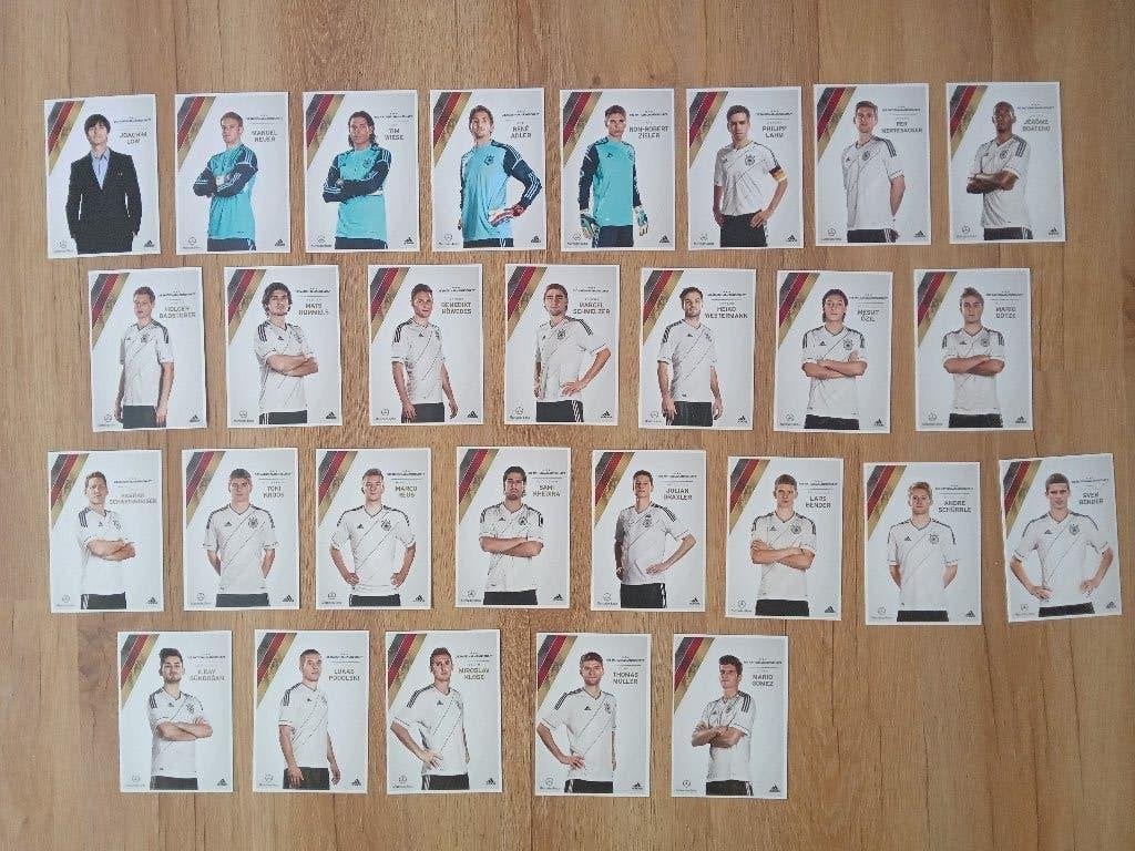 Set spelerskaarten van het Duitse Nationale Elftal - Deel 2, Ophalen of Verzenden, Nieuw, Buitenlandse clubs, Spelerskaart