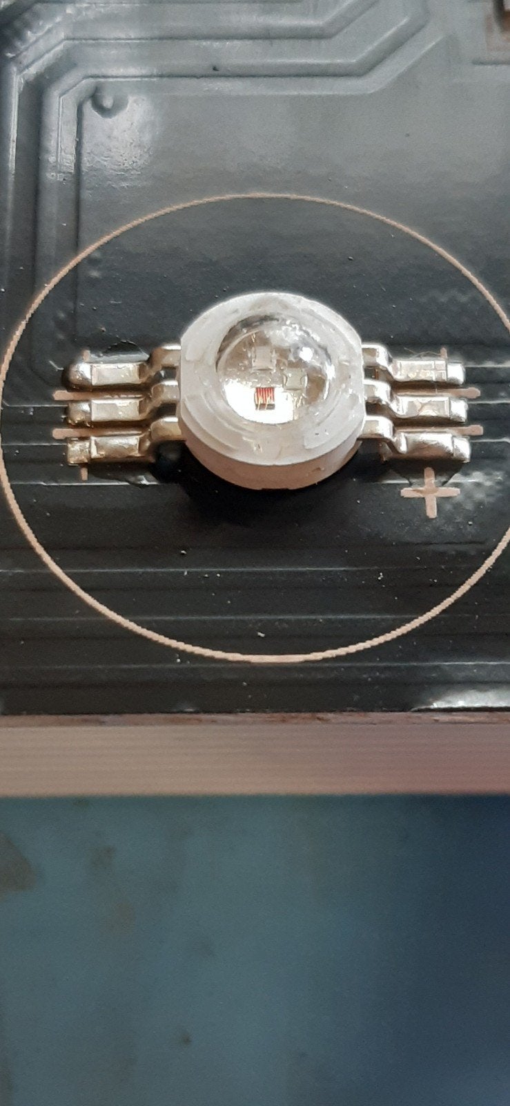 Showtec compact par 7-3 led module, Muziek en Instrumenten, Licht en Laser, Ophalen, Zo goed als nieuw, Licht