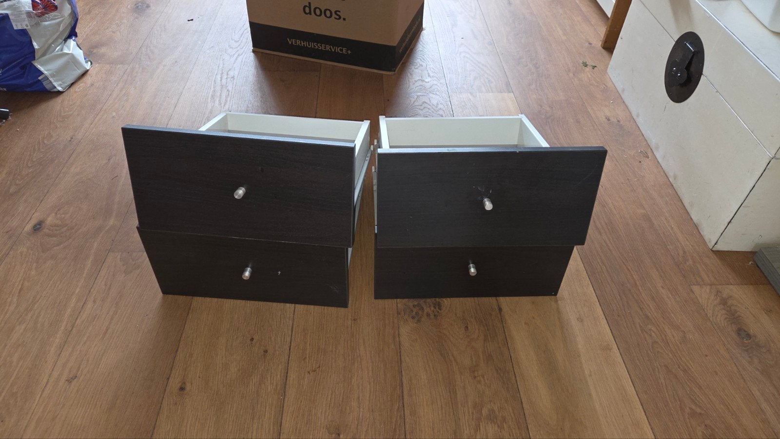 4 lades voor IKEA Kallax of Expedit vakkenkast, Ophalen, Gebruikt, 3 of 4 laden, Minder dan 100 cm