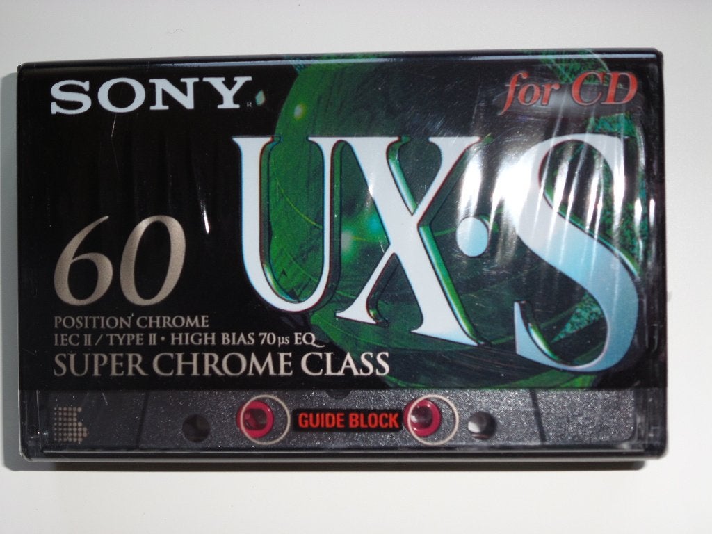 SONY UX-S - 1996-97, Cd's en Dvd's, Cassettebandjes, Overige genres, 1 bandje, Ophalen of Verzenden, Nieuw in verpakking