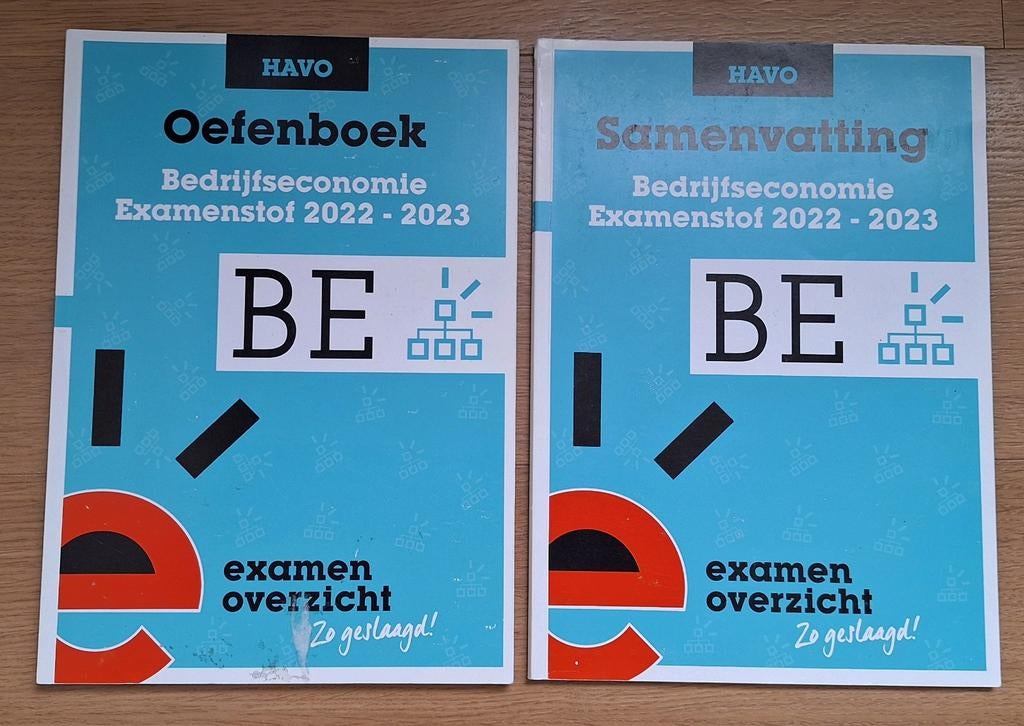 HAVO Bedrijfseconomie Examenbundel 2022-2023, Boeken, Ophalen of Verzenden, Gamma, Zo goed als nieuw, HBO