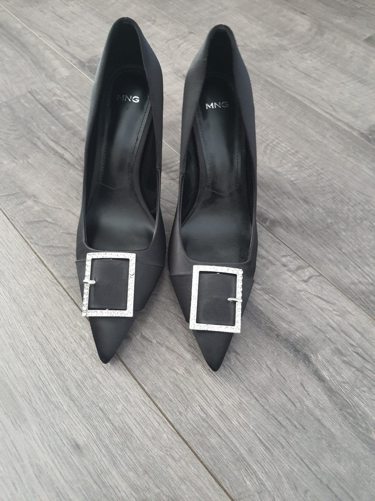 MNG Zwarte Pumps met Gesp, Kleding | Dames, Pumps, Zwart, MNG, Ophalen of Verzenden
