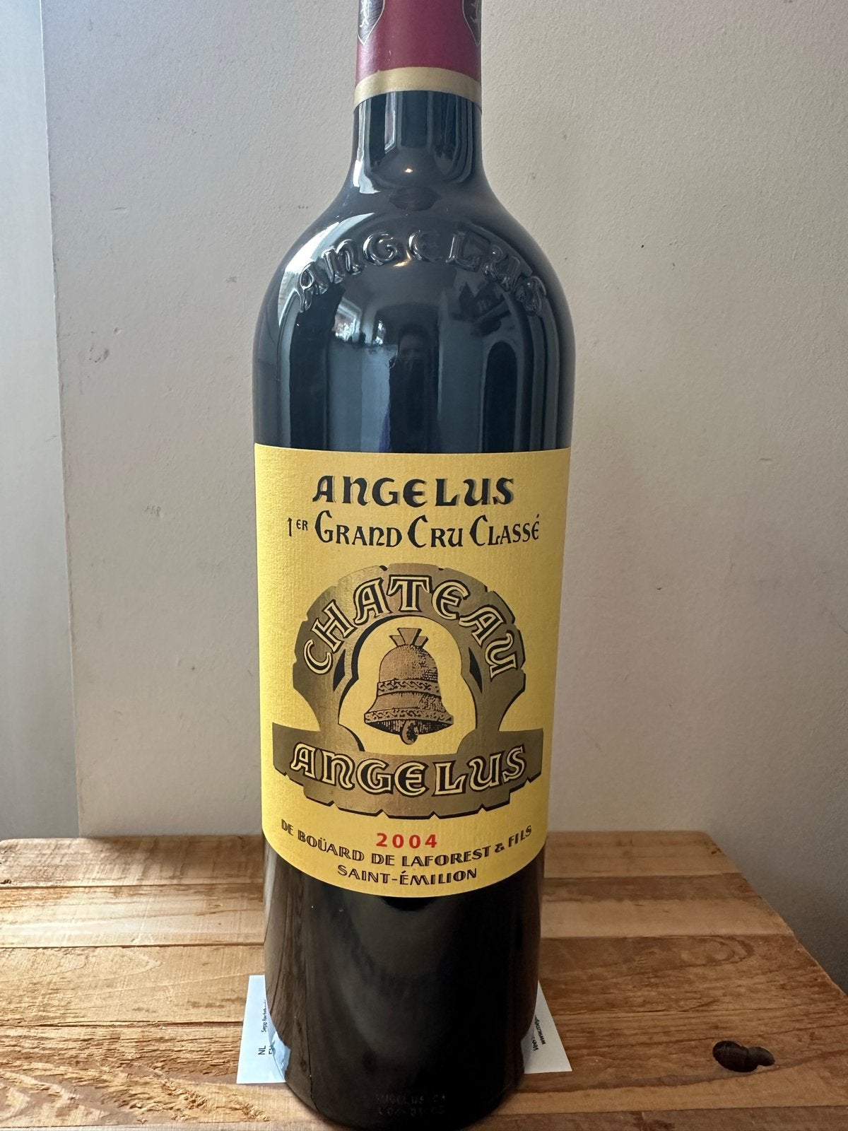 Château Angelus 2004 - 1er Grand Cru Classé, Frankrijk, Nieuw, Ophalen of Verzenden, Rode wijn