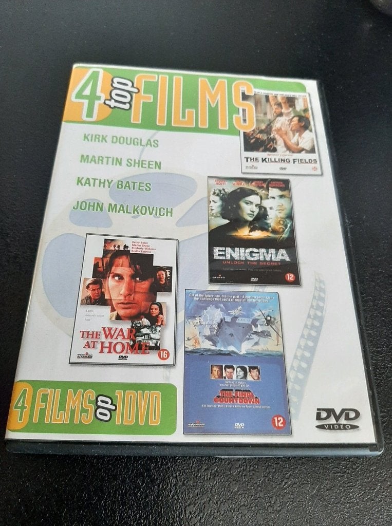 4 Topfilms op dvd (Oorlogsfilms)!, Vanaf 16 jaar, Ophalen of Verzenden, Gebruikt, Oorlog