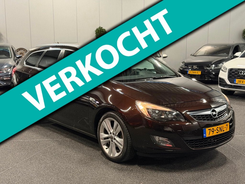 Opel Astra Sports Tourer 1.4 Turbo Sport NAVI/CRUISE/PDC/NAP, Euro 5, Stof, Gebruikt, 4 cilinders