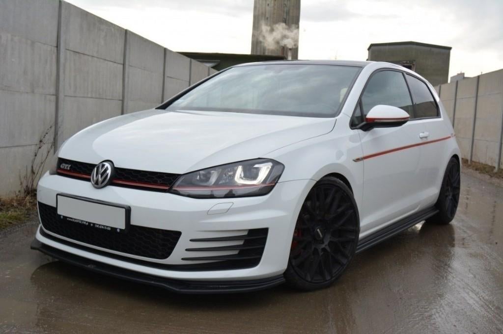 Voorlip skirt diffuser achterlip - Golf MK7.5 GTI 17+
