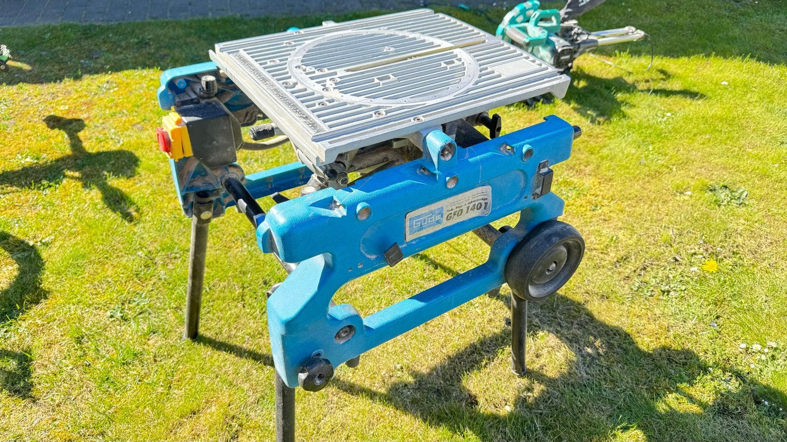 Güde GFO 1401 Zaagtafel / afkortzaag -, Ophalen, Gebruikt, 70 mm of meer, Overige typen