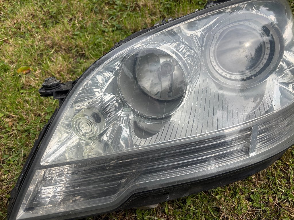 Koplamp links Mercedes ML W164, Ophalen, Gebruikt, Mercedes-Benz