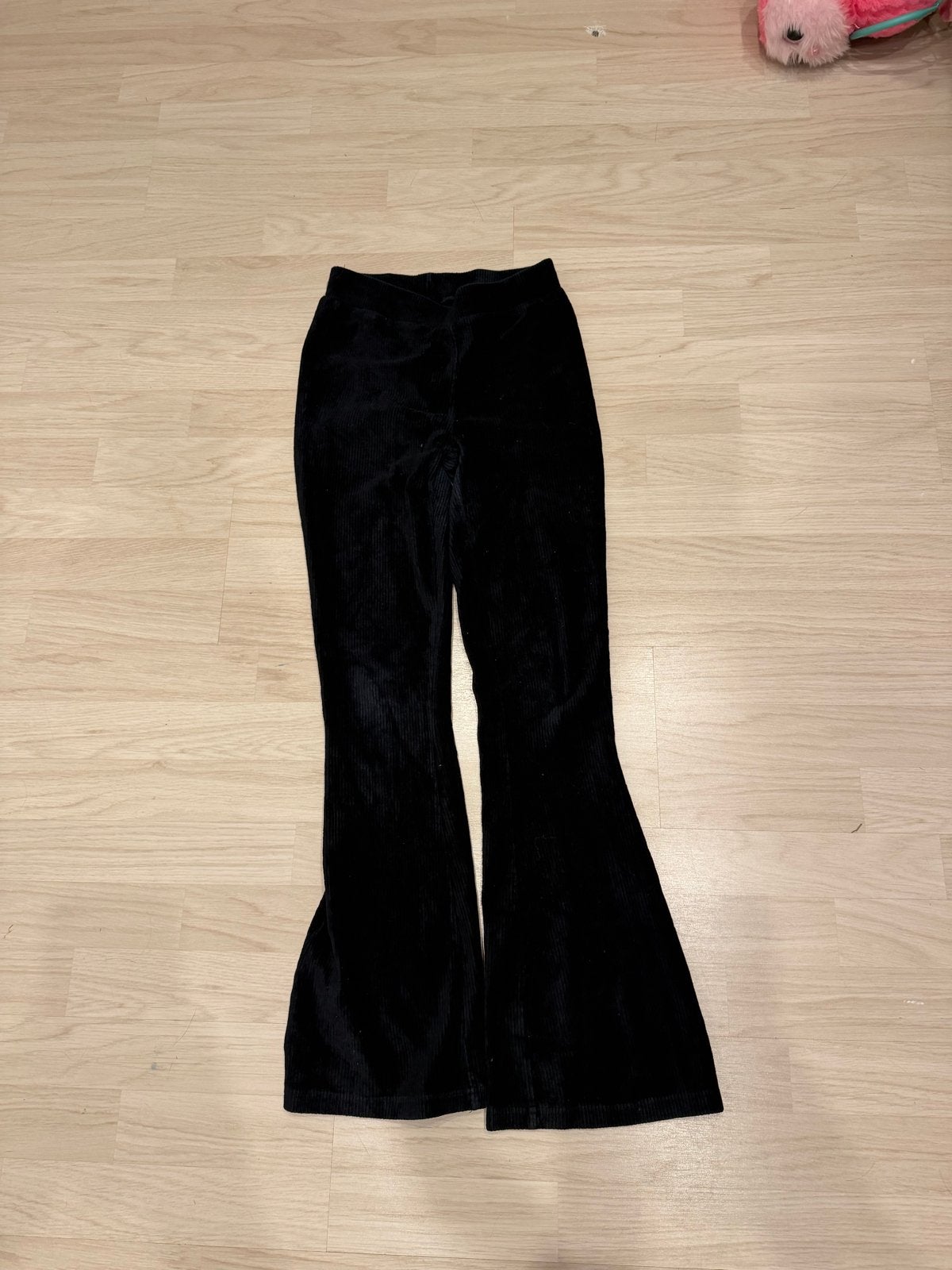 Shoeby flared ribbroek zwart maat 158 voor meiden, Kinderen en Baby's, Kinderkleding | Maat 158, Ophalen of Verzenden, Gebruikt