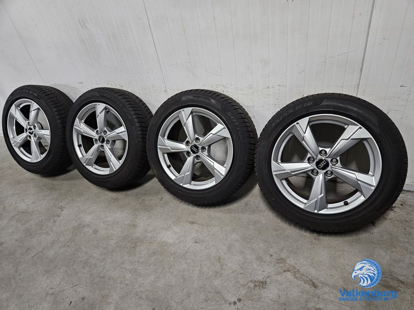 7-8mm! Originele Audi A6 C8 4K 18 inch Rotor velgen 5x112 wi, Auto-onderdelen, 18 inch, Gebruikt, -, -