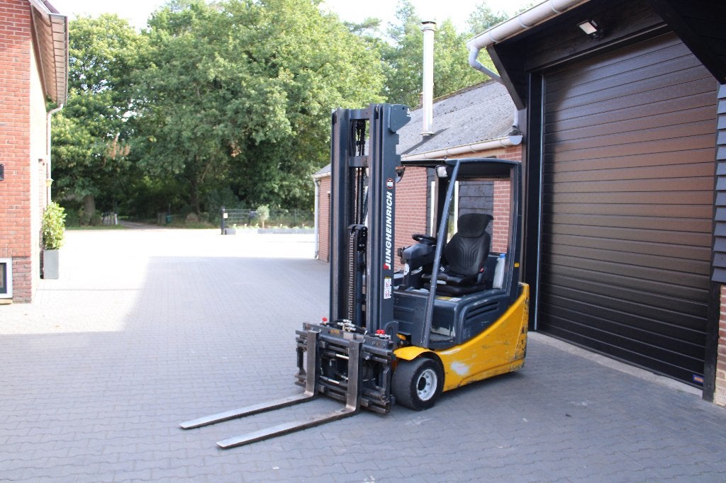 jungheinrich efg218 heftruck elektrische triplex sidesift, Heftruck, Ophalen of Verzenden, 1000 tot 2000 kg, Junheinrich