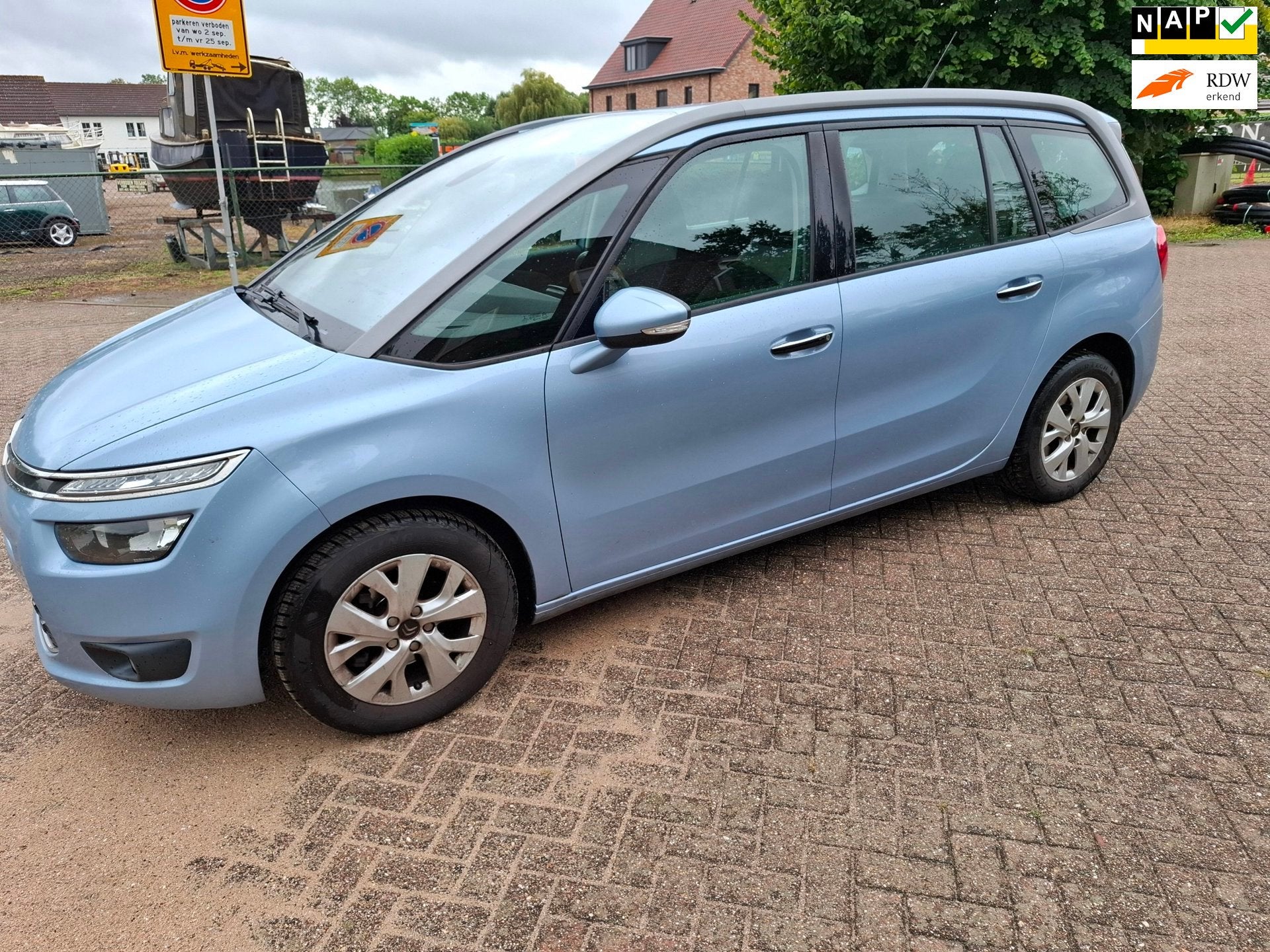 Citroen Grand C4 Picasso 1.6 VTi Business 7pers, Auto's, Voorwielaandrijving, Euro 5, Stof, Gebruikt