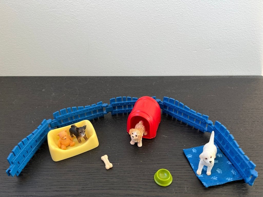 Schleich Farm world hondenset, Verzamelen, Ophalen, Zo goed als nieuw