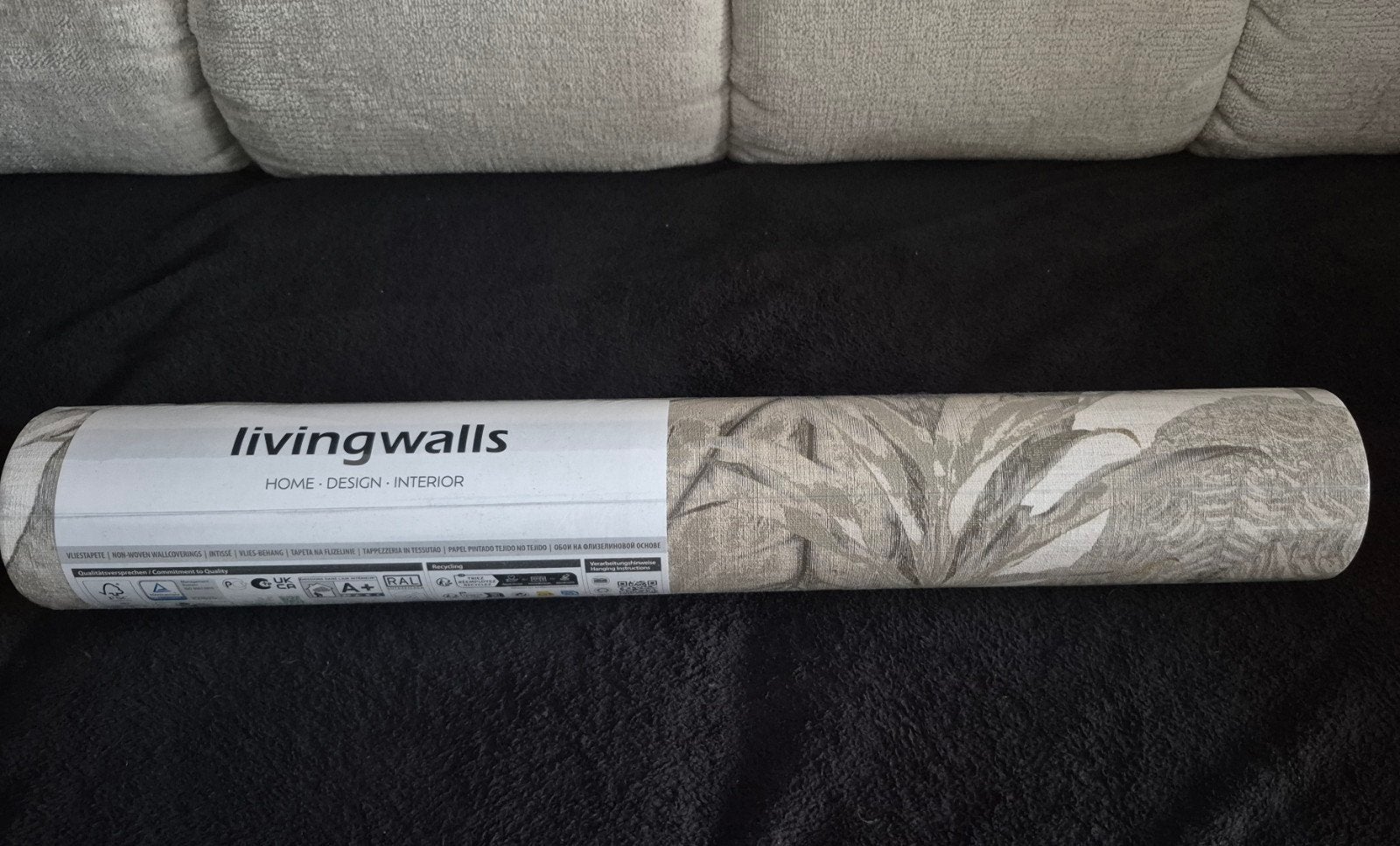 AS Creation Vliesbehang - Famous Garden Jungle, Bladeren, Natuurlijk, Overige merken, Beige