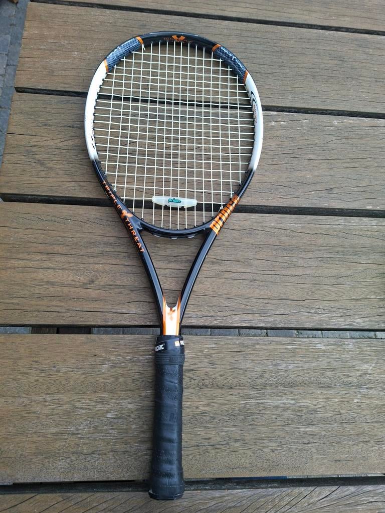 Prince Triple Threat Tennisracket - Zo goed als nieuw, Sport en Fitness, Tennis, L2, Gebruikt, Prince, Ophalen of Verzenden