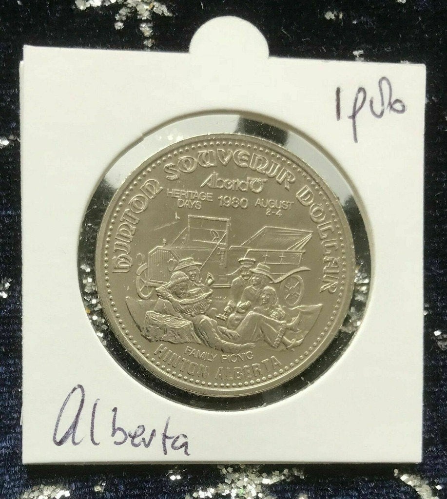 Canada - Alberta 1980 - Town of Hinton - Trade Dollar Token, Verzenden, Noord-Amerika, Losse munt