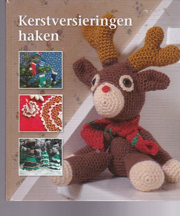 Karin Hofstra - Kerstversieringen haken - 2012, Ophalen of Verzenden, Zo goed als nieuw, Haken, Patroon of Boek