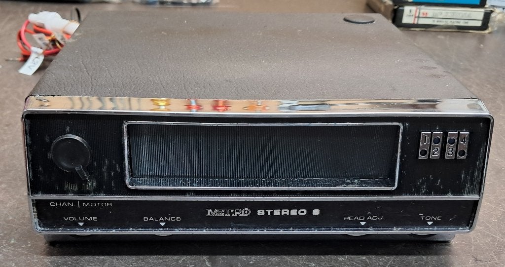 8 track speler voor in de auto (oldtimer?), Audio, Tv en Foto, Bandrecorders, Ophalen of Verzenden, Bandrecorder