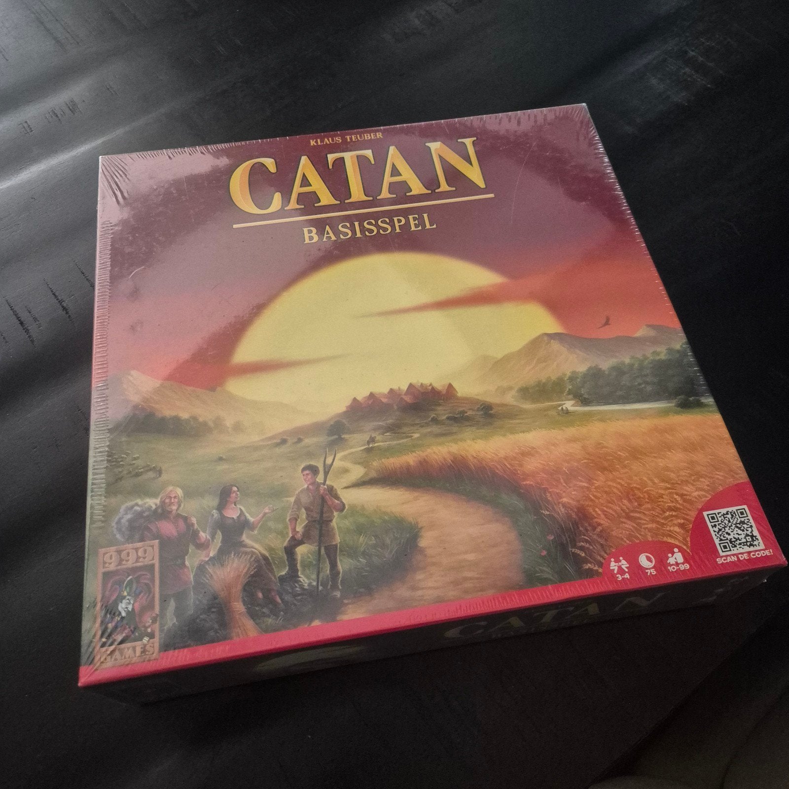 Catan Basisspel - Nieuw in folie, Drie of vier spelers, Ophalen of Verzenden, Nieuw, 999 Games