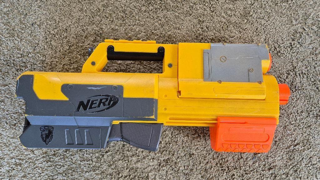 Nerf N-Strike Deploy CS-6 Blaster, Kinderen en Baby's, Ophalen of Verzenden, Gebruikt