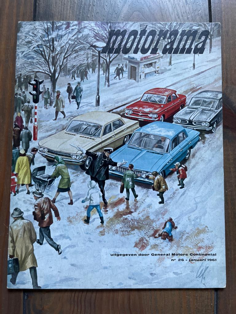 Motorama nr 26 - Januari 1961 - General Motors Continental, Boeken, Auto's | Boeken, Ophalen of Verzenden, Gelezen, Opel