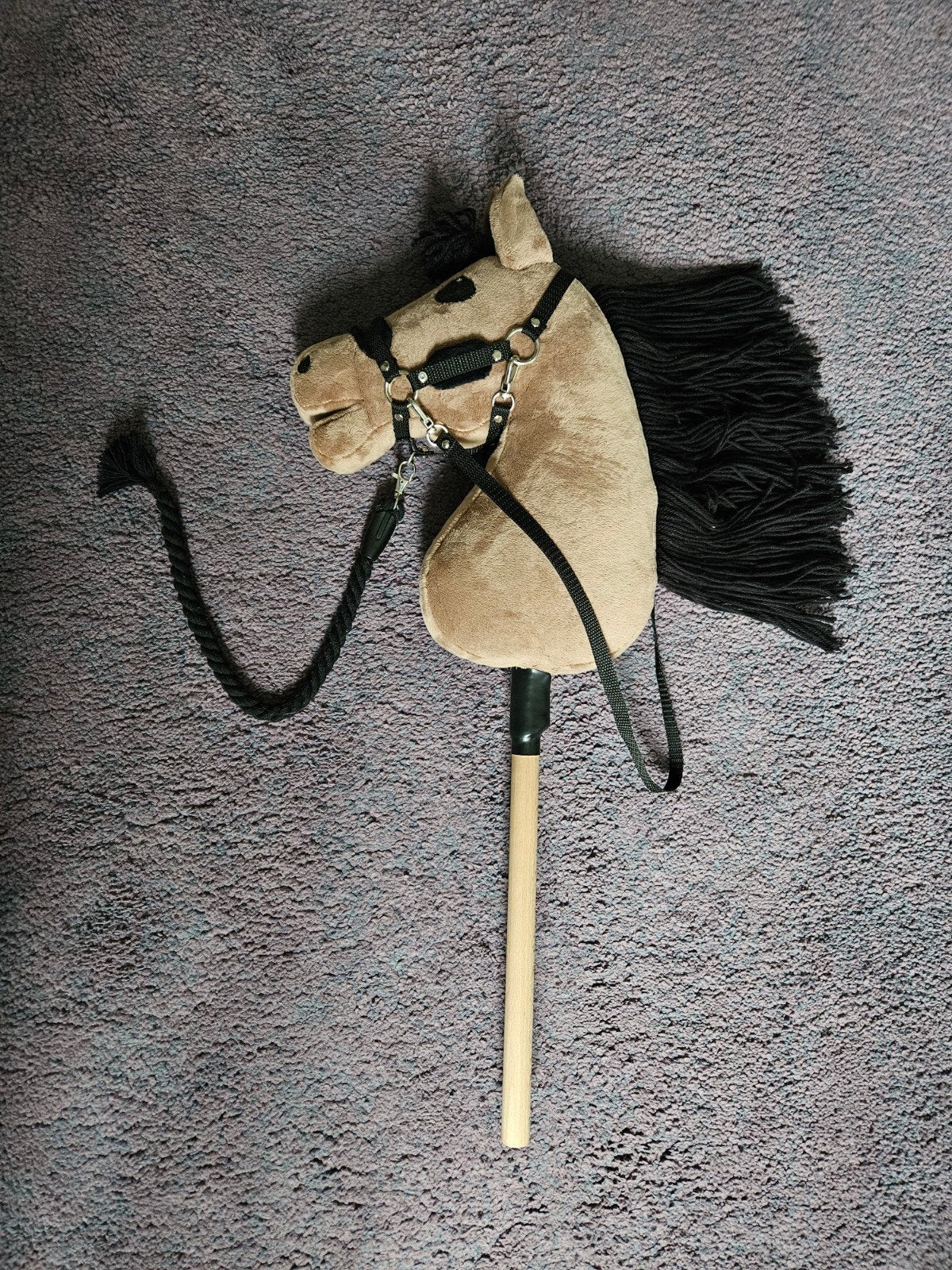 Hobbyhorse / Stokpaardje met hoofdstel, Ophalen of Verzenden, Gebruikt, Jongen of Meisje
