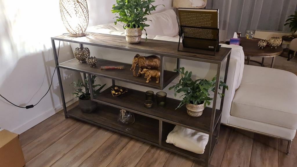 Rivièra Maison sidetable 1.50 breed in zeer goede staat, Huis en Inrichting, Tafels | Sidetables, 100 tot 150 cm, Zo goed als nieuw