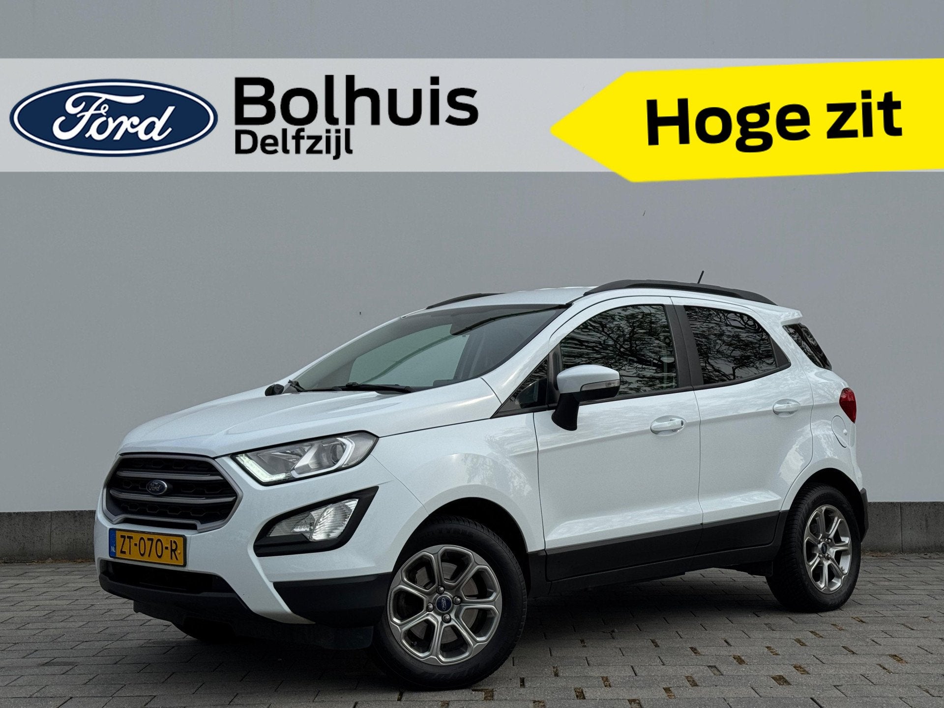 Ford EcoSport EcoBoost 125pk Trend Ultimate | Privacy Glass, Gebruikt, Ecosport, Wit, Origineel Nederlands