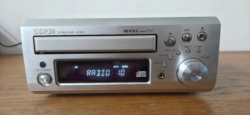 Denon cd-receiver microset UD-M31 in supernette staat, Denon, Refurbished, Ophalen of Verzenden, Microset
