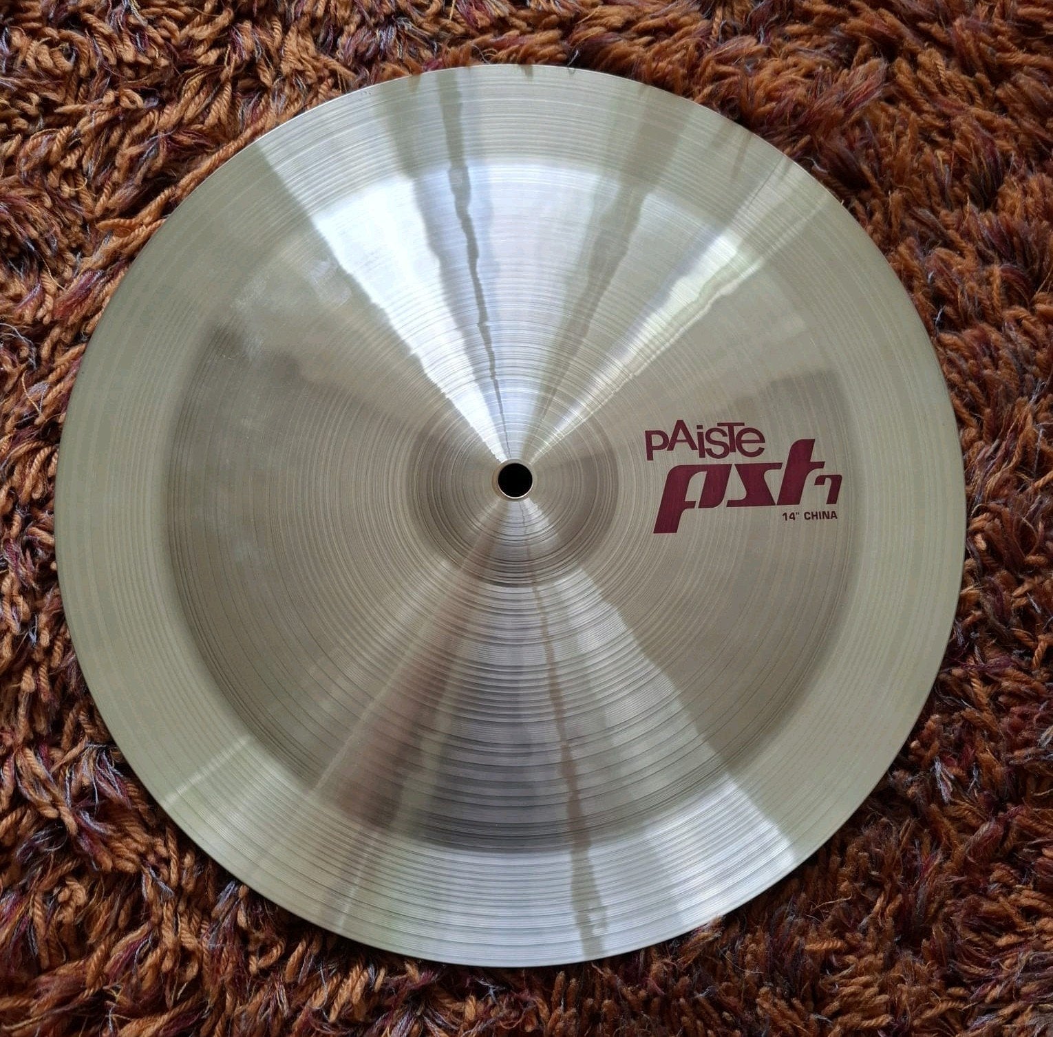 Paiste PST7 China 14" bekken / cymbal, Muziek en Instrumenten, ., Drums of Percussie, Ophalen of Verzenden, Zo goed als nieuw