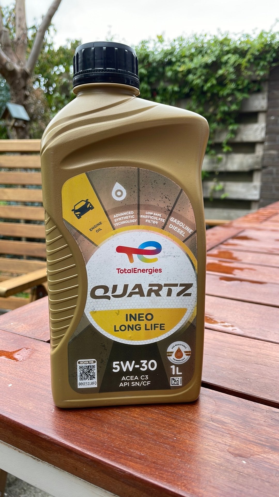 Motorolie 5w30, Ophalen