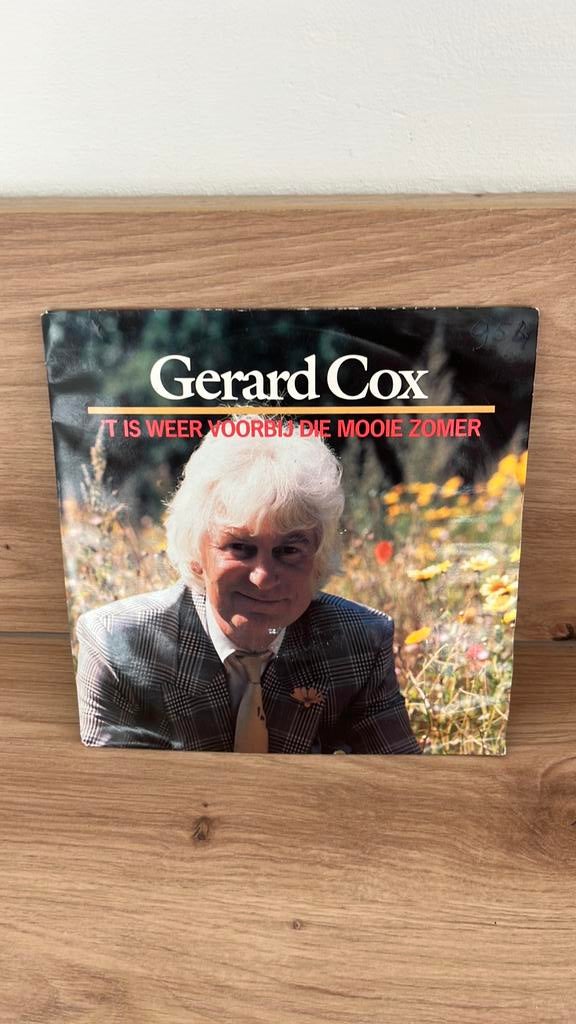 Gerard Cox - het is weer voorbij die mooie zomer, Ophalen of Verzenden, Zo goed als nieuw, Overige formaten, Levenslied of Smartlap
