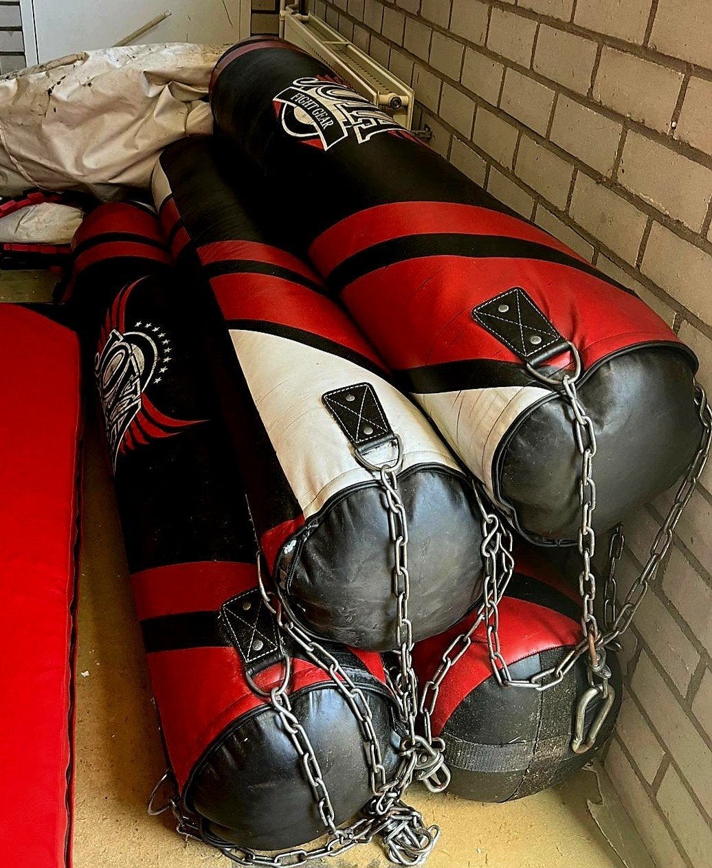 Joya Fight Gear bokszakken (4 stuks), Ophalen of Verzenden, Gebruikt, Overige, Vechtsportmateriaal